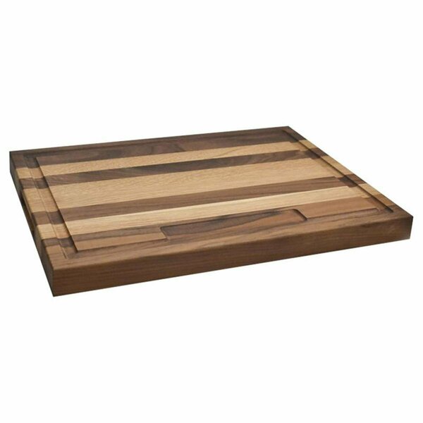Perro Chino 16 x 12 x 1 in. Hardwood Cutting Board, Natural PE2742382
